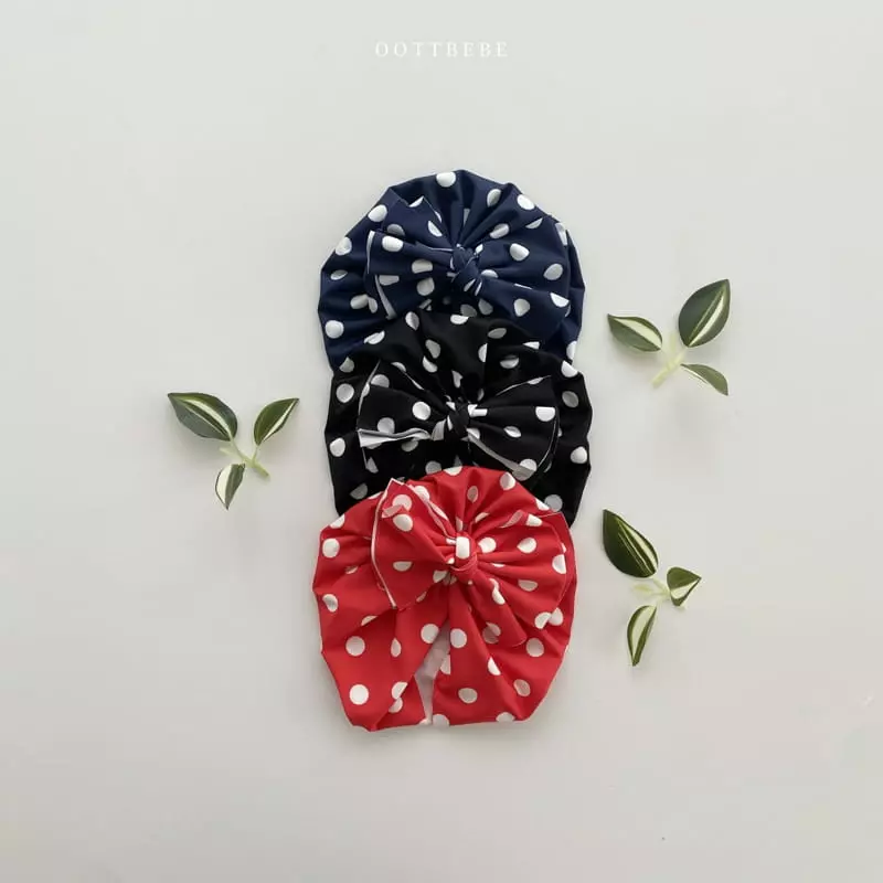 Oott Bebe - Korean Children Fashion - #designkidswear - Dot Turban - 4