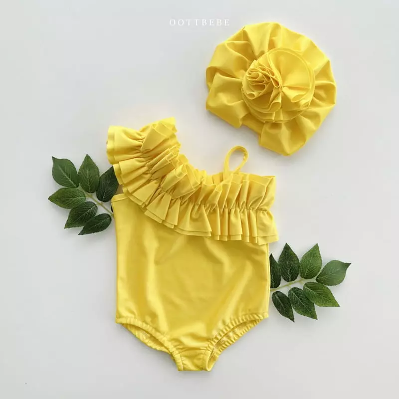 Oott Bebe - Korean Children Fashion - #discoveringself - Shoulder Frill Turban