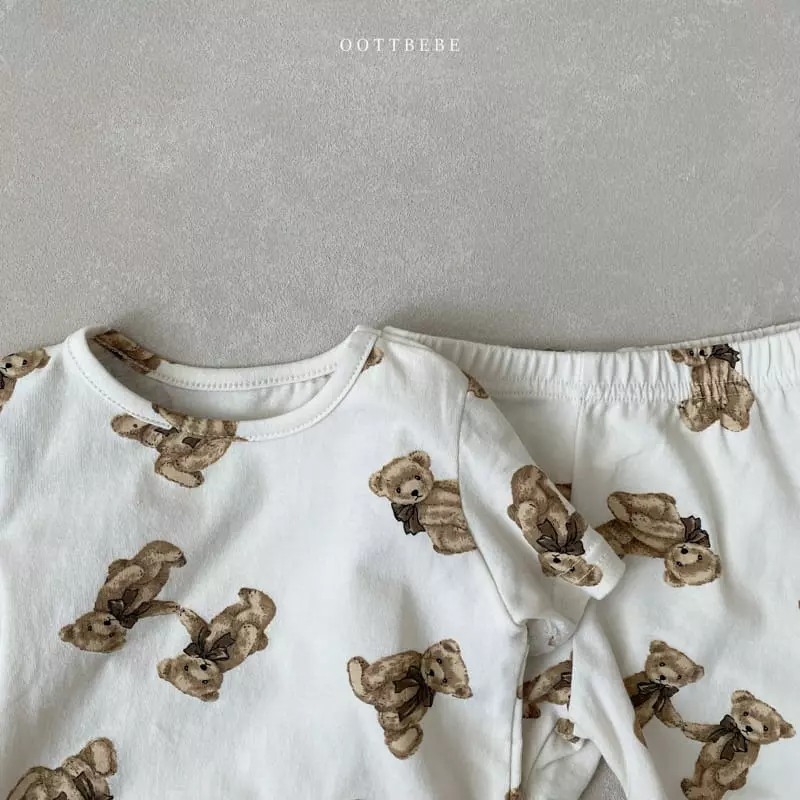Oott Bebe - Korean Children Fashion - #discoveringself - Bear Doll Easywear - 6