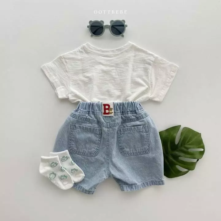 Oott Bebe - Korean Children Fashion - #designkidswear - Vivi Denim Jeans - 4