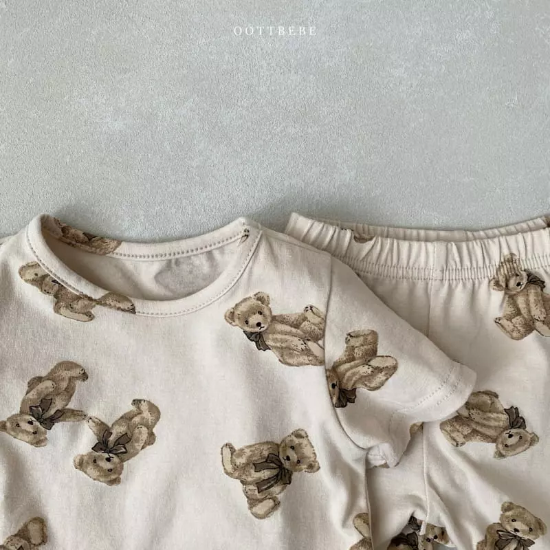 Oott Bebe - Korean Children Fashion - #fashionkids - Bear Doll Easywear - 7