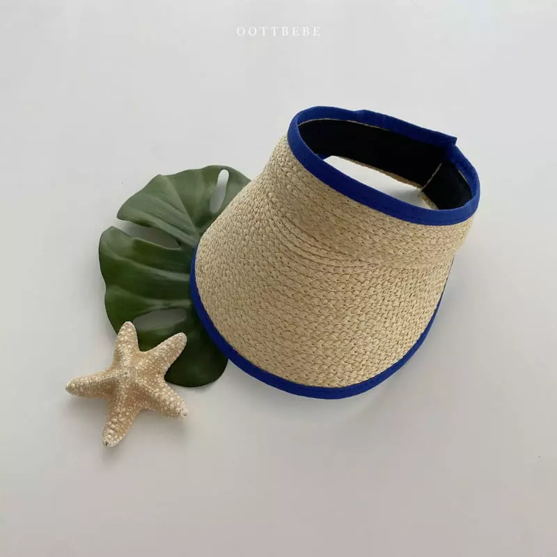 Oott Bebe - Korean Children Fashion - #discoveringself - Straw Sun Cap - 4