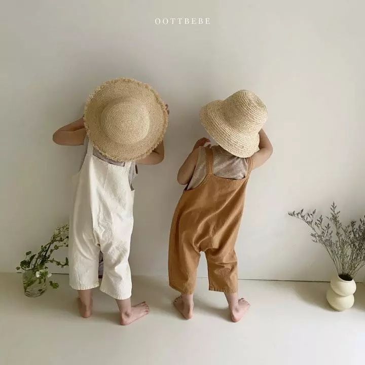 Oott Bebe - Korean Children Fashion - #fashionkids - Loophy Straw Hat - 9