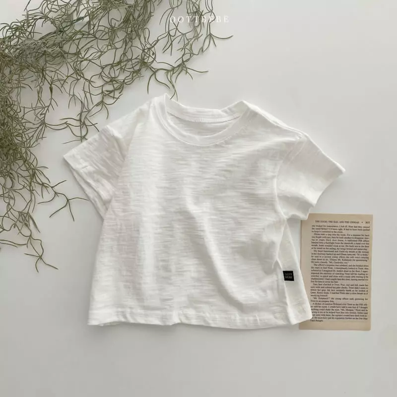 Oott Bebe - Korean Children Fashion - #kidsshorts - Doft Slub Tee - 2