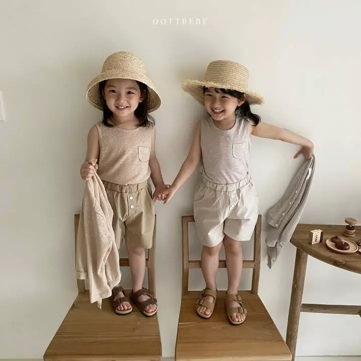 Oott Bebe - Korean Children Fashion - #kidsshorts - Loophy Straw Hat - 10