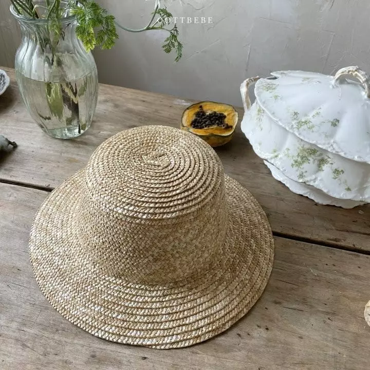 Oott Bebe - Korean Children Fashion - #kidsshorts - Vacance Straw Hat - 2