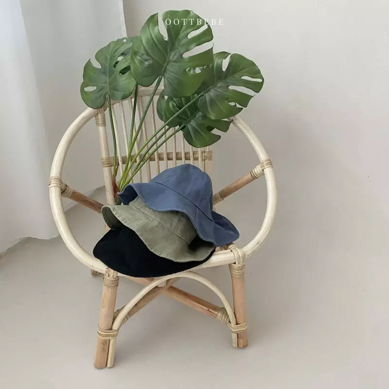 Oott Bebe - Korean Children Fashion - #kidsstore - Linen Summer Bucket Hat - 2