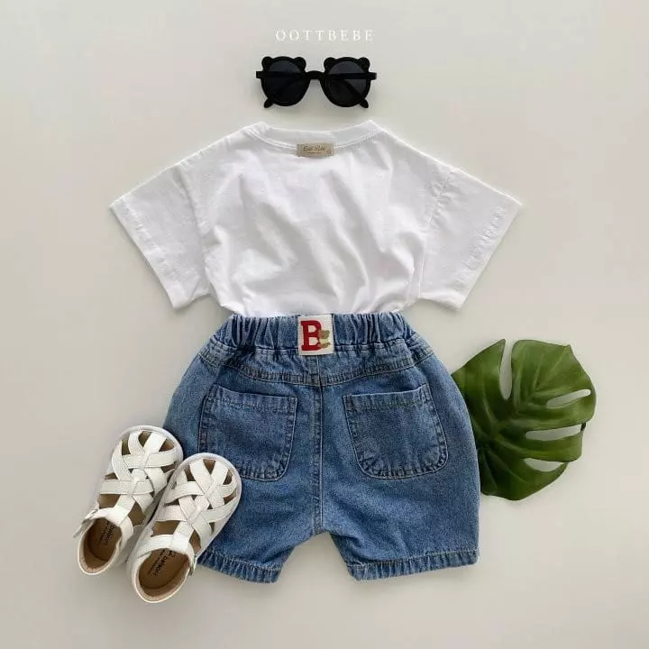 Oott Bebe - Korean Children Fashion - #kidzfashiontrend - Vivi Denim Jeans - 8