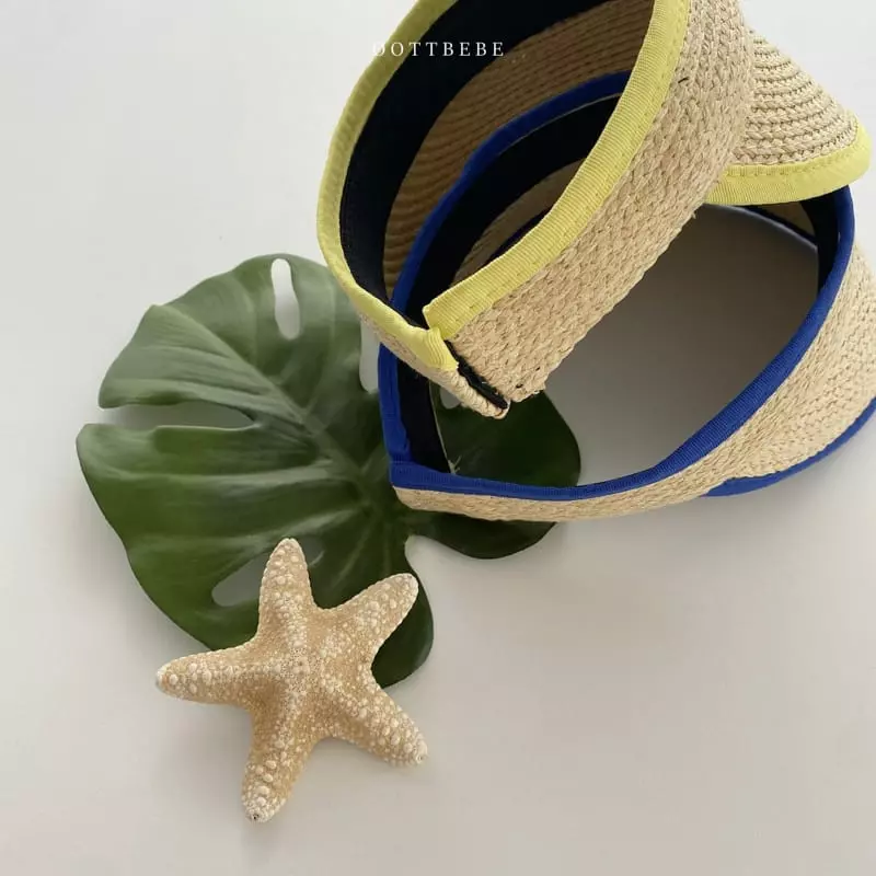 Oott Bebe - Korean Children Fashion - #littlefashionista - Straw Sun Cap - 9