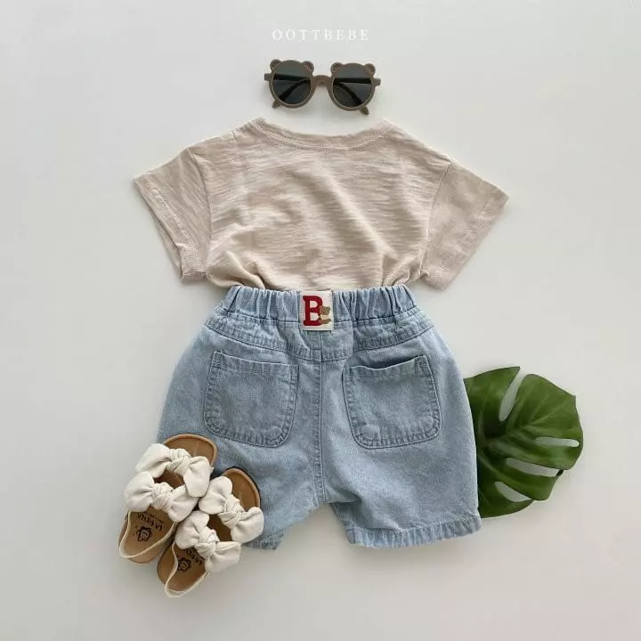 Oott Bebe - Korean Children Fashion - #littlefashionista - Vivi Denim Jeans - 10