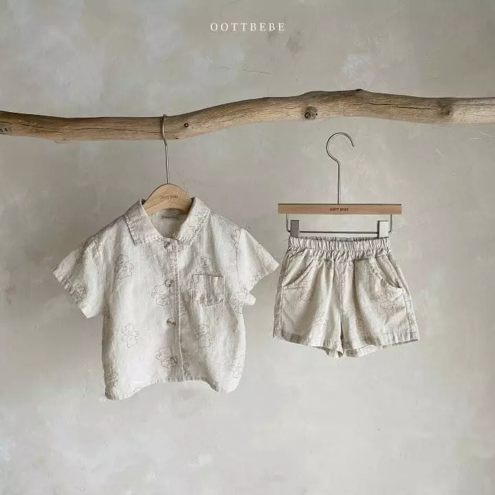 Oott Bebe - Korean Children Fashion - #littlefashionista - Crayon Teddy Pants - 8