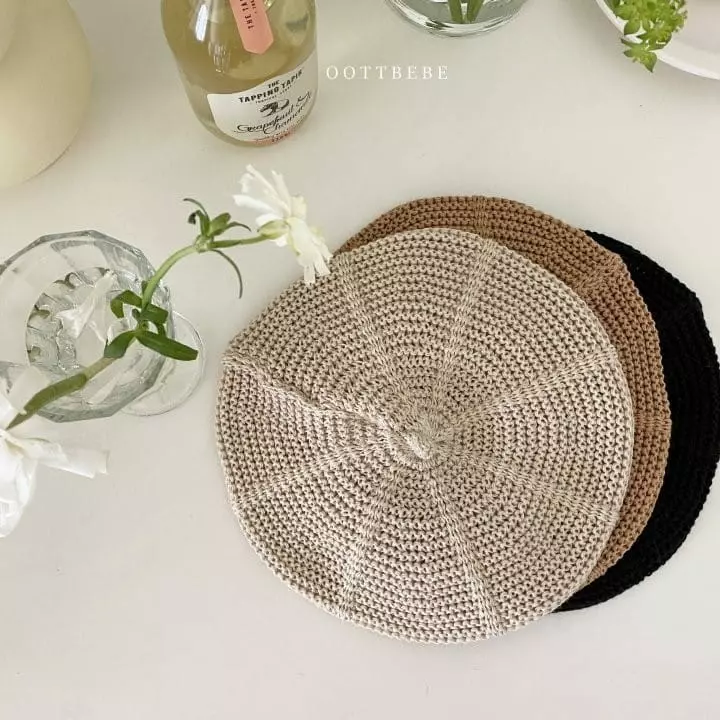 Oott Bebe - Korean Children Fashion - #Kfashion4kids - Bosong Beret Hat - 4