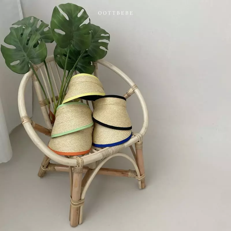 Oott Bebe - Korean Children Fashion - #magicofchildhood - Straw Sun Cap - 10