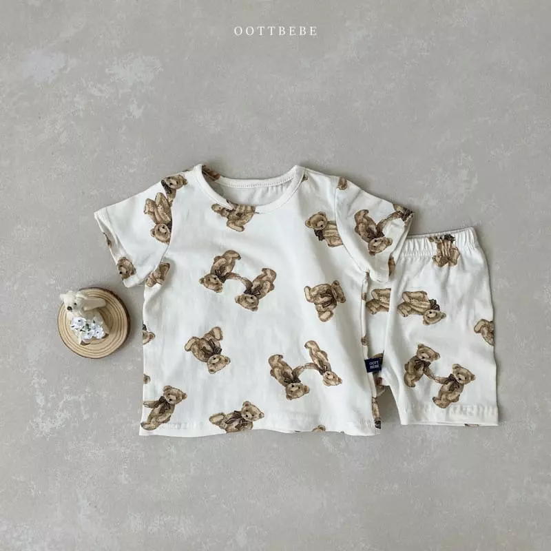 Oott Bebe - Korean Children Fashion - #prettylittlegirls - Bear Doll Easywear