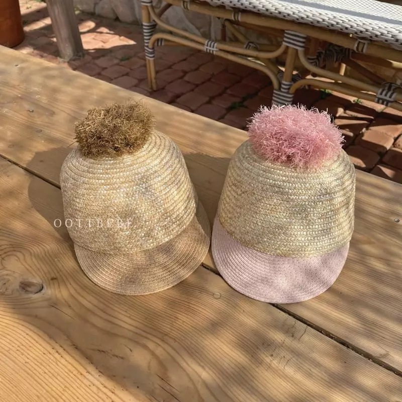 Oott Bebe - Korean Children Fashion - #prettylittlegirls - Bell Straw Hat