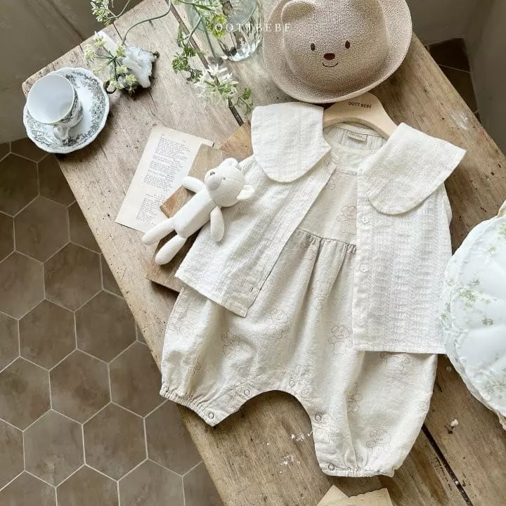 Oott Bebe - Korean Children Fashion - #prettylittlegirls - Circle Sleeveless Blouse - 7