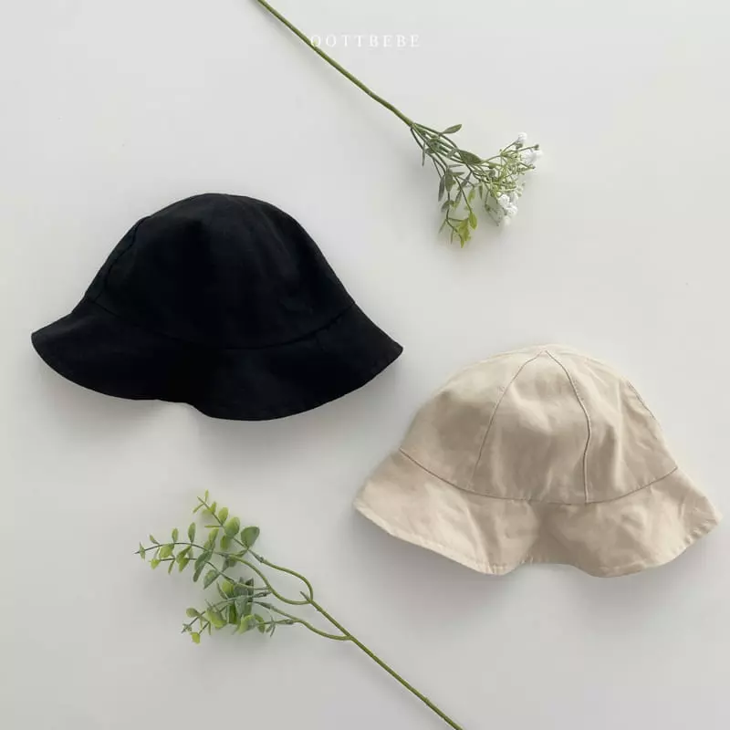 Oott Bebe - Korean Children Fashion - #stylishchildhood - Linen Summer Bucket Hat - 11