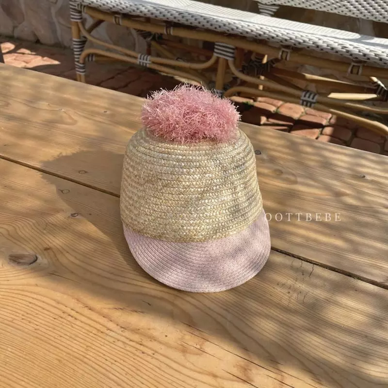 Oott Bebe - Korean Children Fashion - #toddlerclothing - Bell Straw Hat - 4
