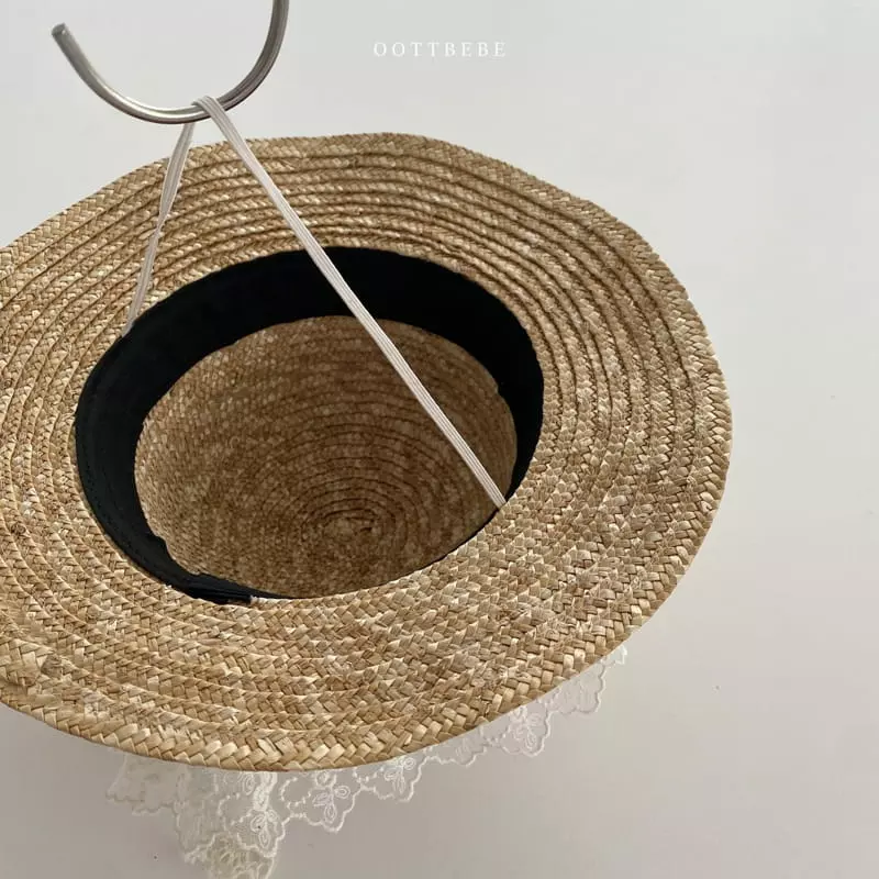 Oott Bebe - Korean Children Fashion - #todddlerfashion - Love Straw Hat - 11