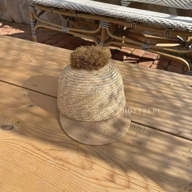 Oott Bebe - Korean Children Fashion - #toddlerclothing - Bell Straw Hat - 3