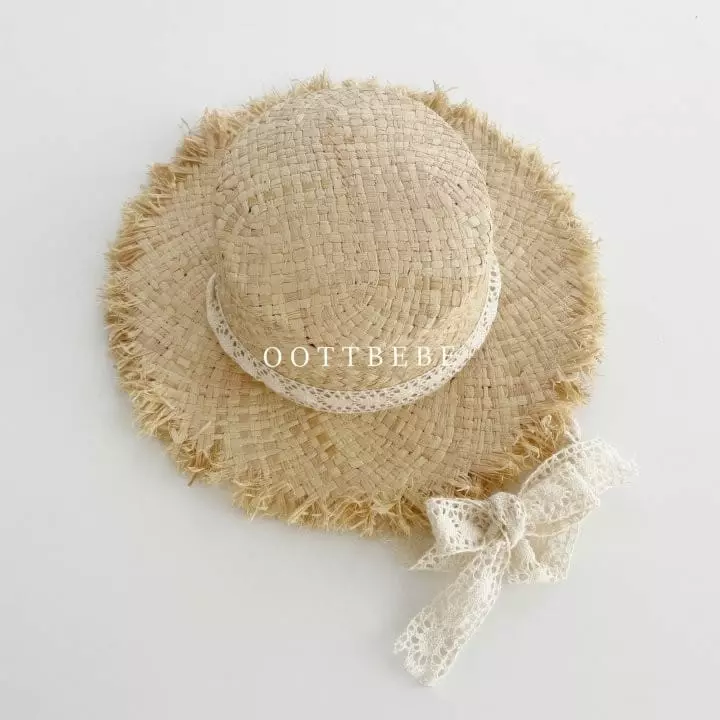 Oott Bebe - Korean Children Fashion - #todddlerfashion - Lace Hat - 4