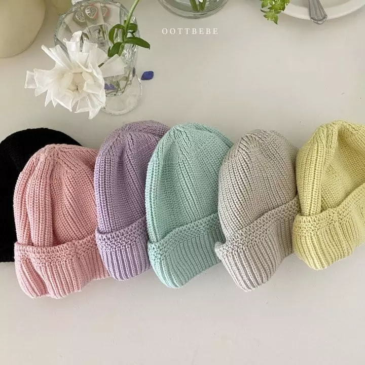 Oott Bebe - Korean Children Fashion - #toddlerclothing - Oott Baby Beanie - 8