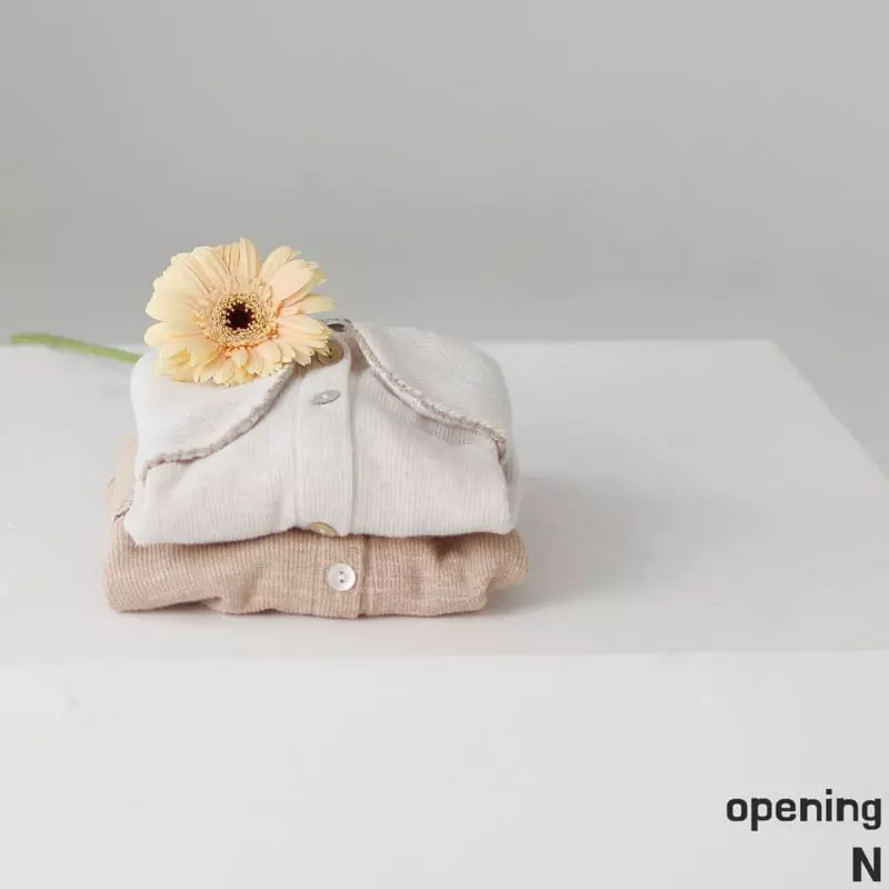 Opening & - Korean Children Fashion - #designkidswear - Peacok Cardigan