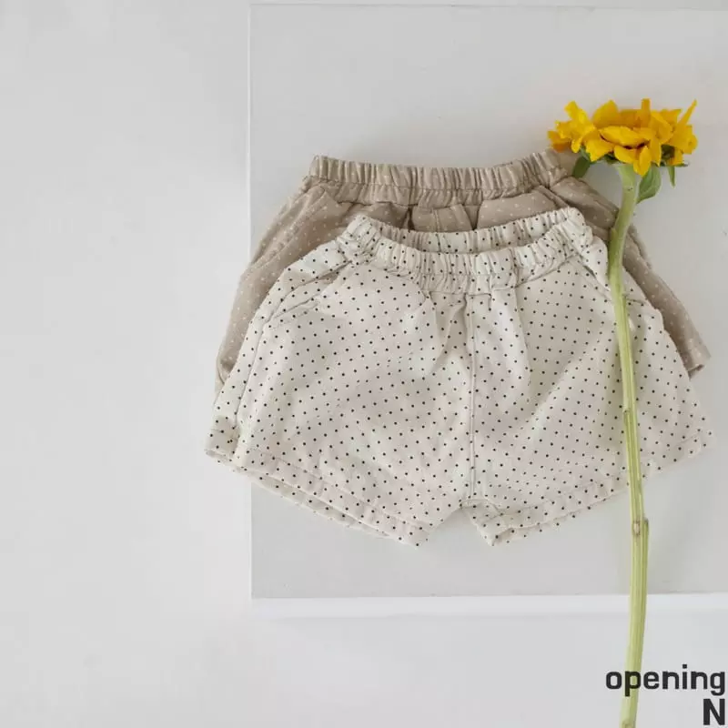 Opening & - Korean Children Fashion - #discoveringself - Small Dot Pants - 2