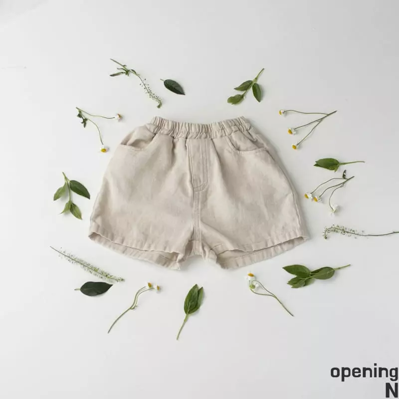 Opening & - Korean Children Fashion - #kidsshorts - Twill Pants - 2