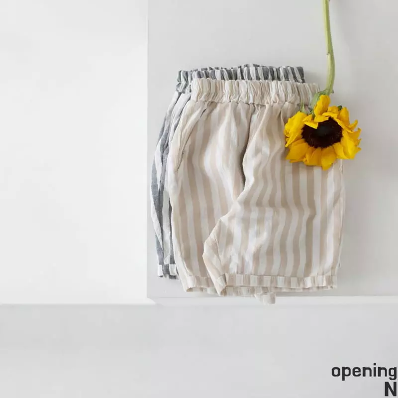 Opening & - Korean Children Fashion - #kidzfashiontrend - Sunsam Stripes Pants