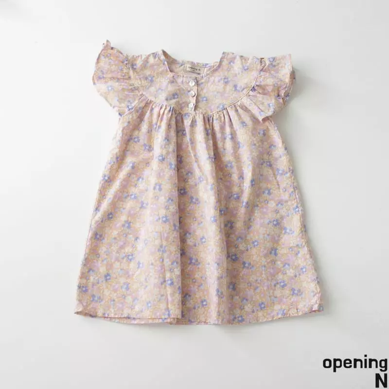 Opening & - Korean Children Fashion - #kidzfashiontrend - Clover Young One-piece