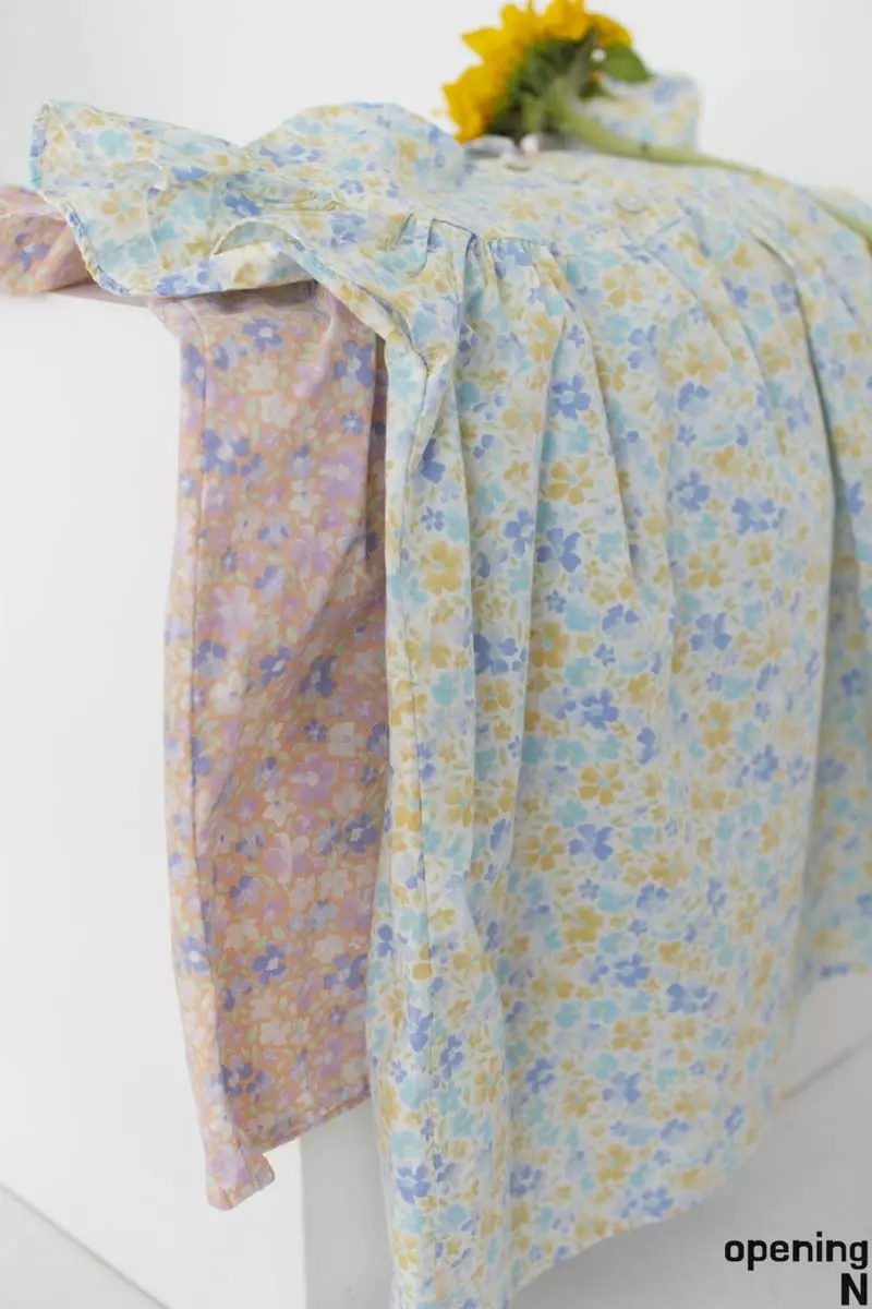 Opening & - Korean Children Fashion - #littlefashionista - Clover Young One-piece - 3