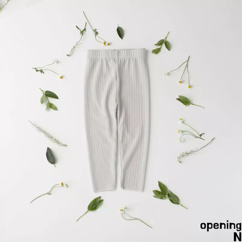 Opening & - Korean Children Fashion - #prettylittlegirls - Skin Leggings - 2