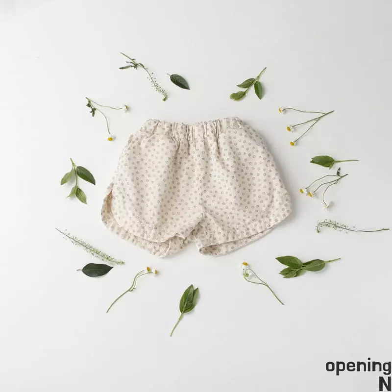 Opening & - Korean Children Fashion - #stylishchildhood - Natural Pants