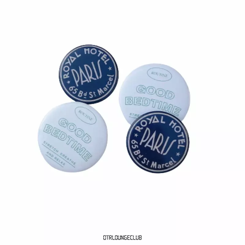 Otr - Korean Children Fashion - #designkidswear - Paris Rutin Badge [set of 2]