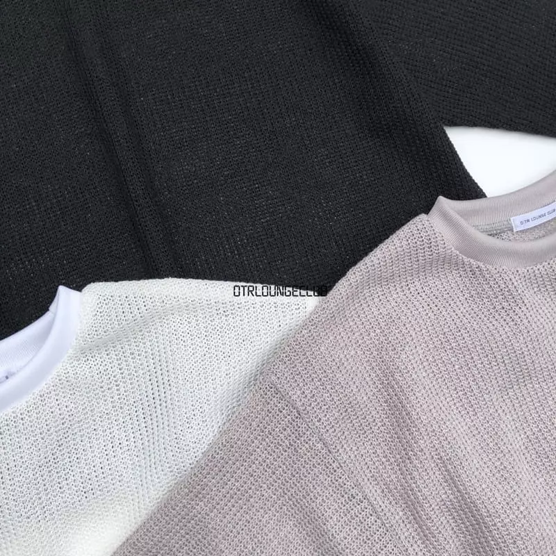 Otr - Korean Children Fashion - #discoveringself - Melt Knit Tee