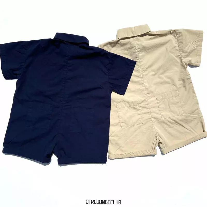 Otr - Korean Children Fashion - #fashionkids - Roll-up Jumpsuit - 2