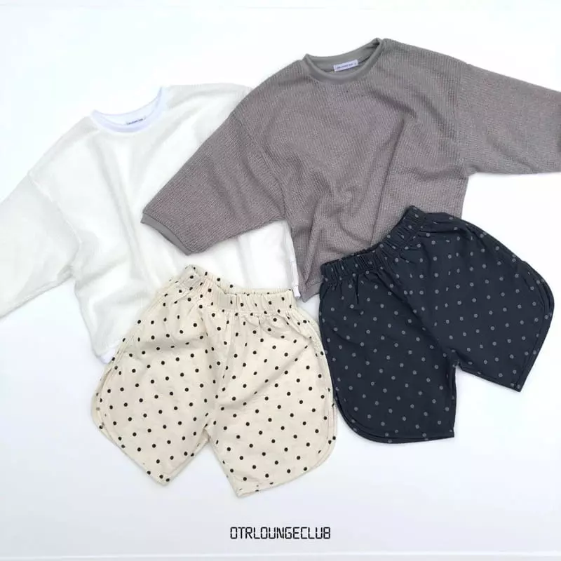 Otr - Korean Children Fashion - #kidsshorts - Melt Knit Tee - 3