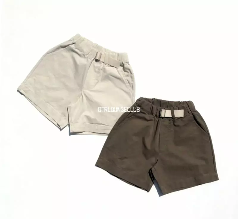 Otr - Korean Children Fashion - #kidsstore - Belt Shorts
