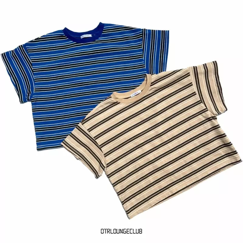 Otr - Korean Children Fashion - #kidzfashiontrend - Joy Stripes Tee