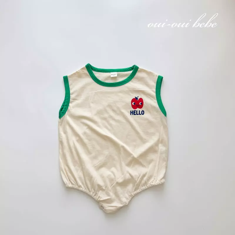 Oui Oui - Korean Baby Fashion - #babyboutique - Bebe Ami Bodysuit - 5
