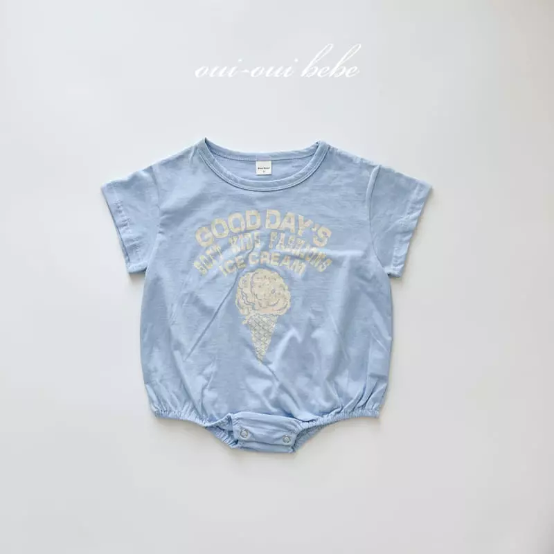 Oui Oui - Korean Baby Fashion - #babyboutique - Bebe Soft Bodysuit - 3