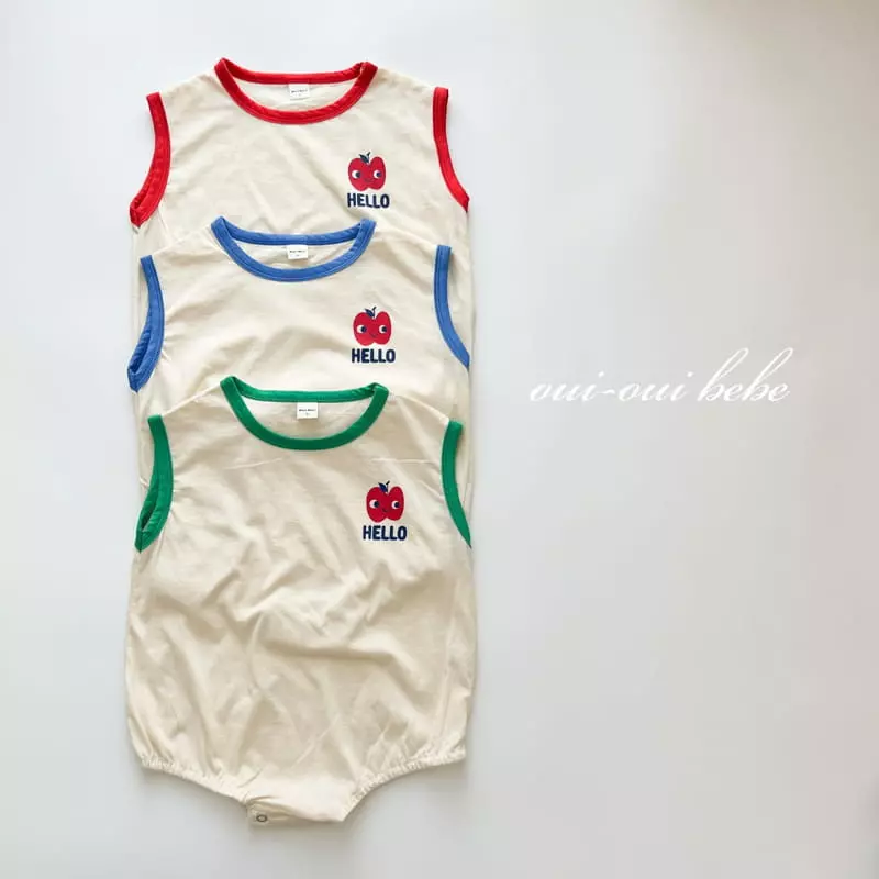 Oui Oui - Korean Baby Fashion - #babyclothing - Bebe Ami Bodysuit - 8