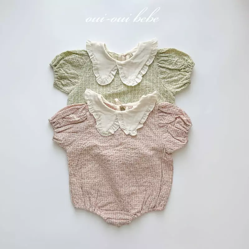 Oui Oui - Korean Baby Fashion - #babyclothing - Bebe Adel Bodysuit - 7
