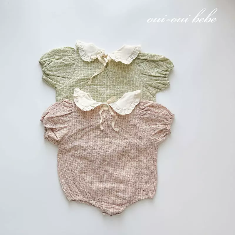 Oui Oui - Korean Baby Fashion - #babyfashion - Bebe Adel Bodysuit - 8