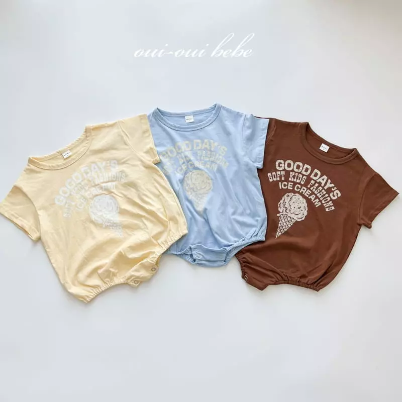 Oui Oui - Korean Baby Fashion - #babyfashion - Bebe Soft Bodysuit - 7