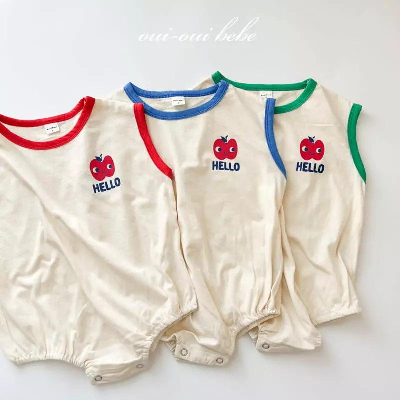Oui Oui - Korean Baby Fashion - #babyfever - Bebe Ami Bodysuit - 10