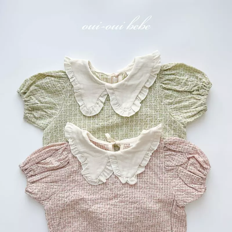 Oui Oui - Korean Baby Fashion - #babyfever - Bebe Adel Bodysuit - 9