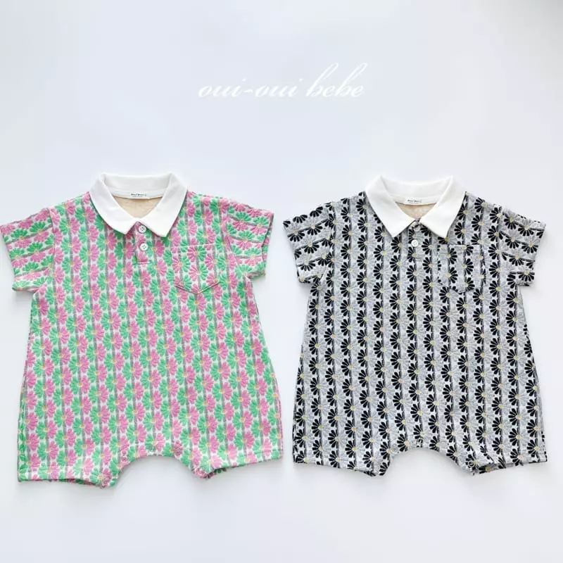 Oui Oui - Korean Baby Fashion - #babyfever - Bebe Mignon Bodysuit - 7
