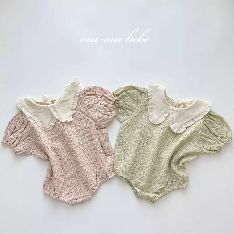 Oui Oui - Korean Baby Fashion - #babygirlfashion - Bebe Adel Bodysuit - 10